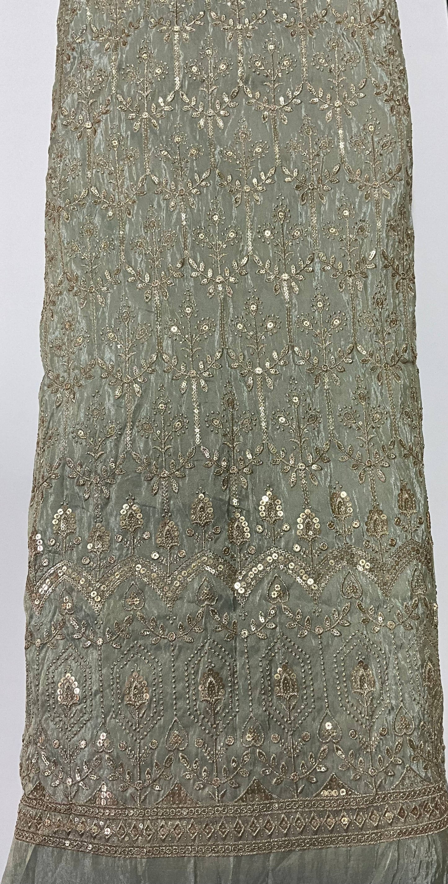 Georgette Tissue Zari Embroidery