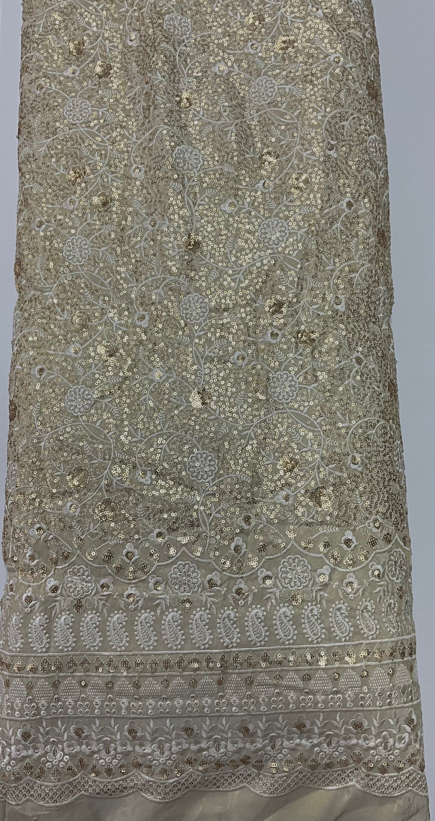 Georgette Tissue Embroidery